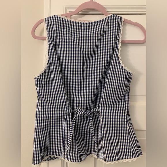 Gingham Vest Top - Picture 4 of 5